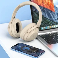 Накладные беспроводные наушники Hoco W37 Sound Active Noise Reduction Gold champagne