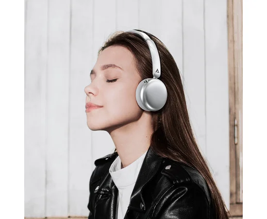 Накладні бездротові навушники Acefast H8 ANC Silver