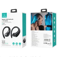Беспроводные TWS наушники USAMS-YT07 Sports BT5.0 Черный