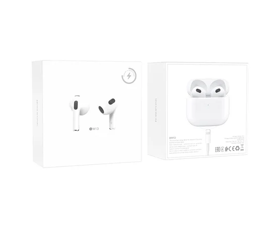 Bluetooth наушники BOROFONE BW13 Белый