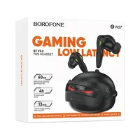 Беспроводные TWS наушники BOROFONE BW57 Mecha Black