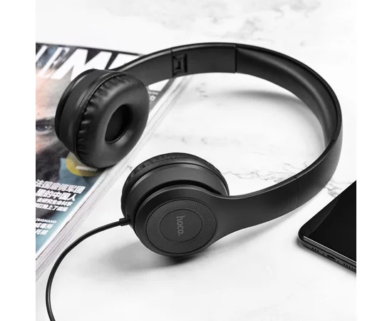 Bluetooth гарнитура Hoco W21 Черный