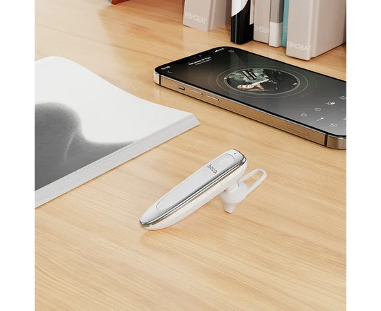 Bluetooth Гарнитура Hoco E60 Brightness business Белый