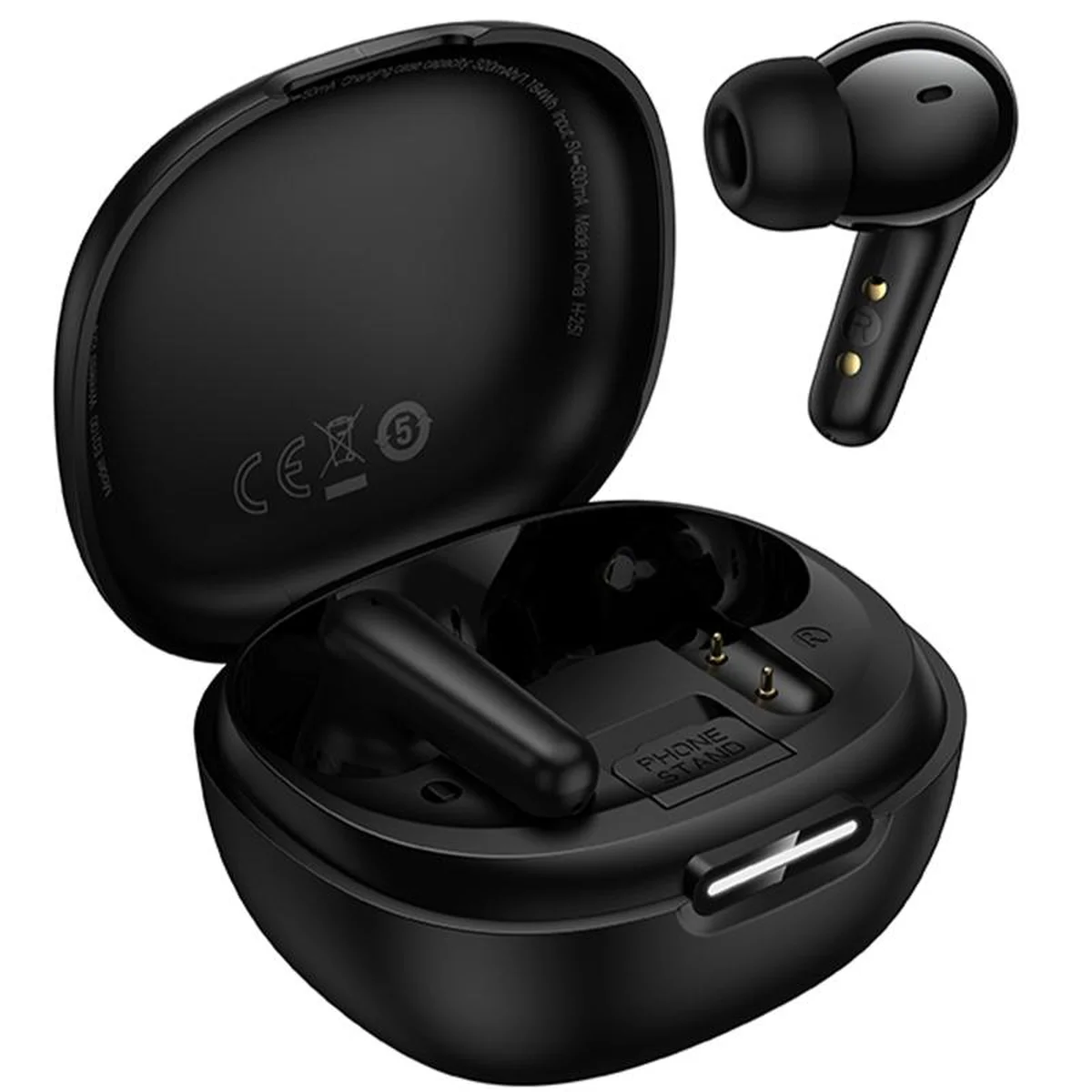 Беспроводные TWS наушники Hoco EQ100 Intelligent AI translation (App) Black