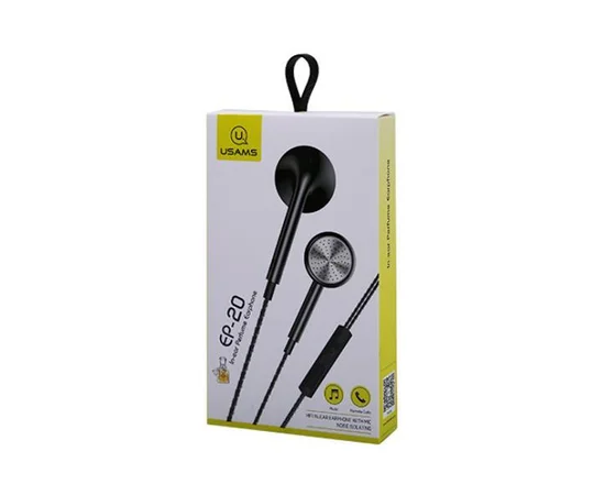 Наушники Usams EP-20 Flat Perfume Черный