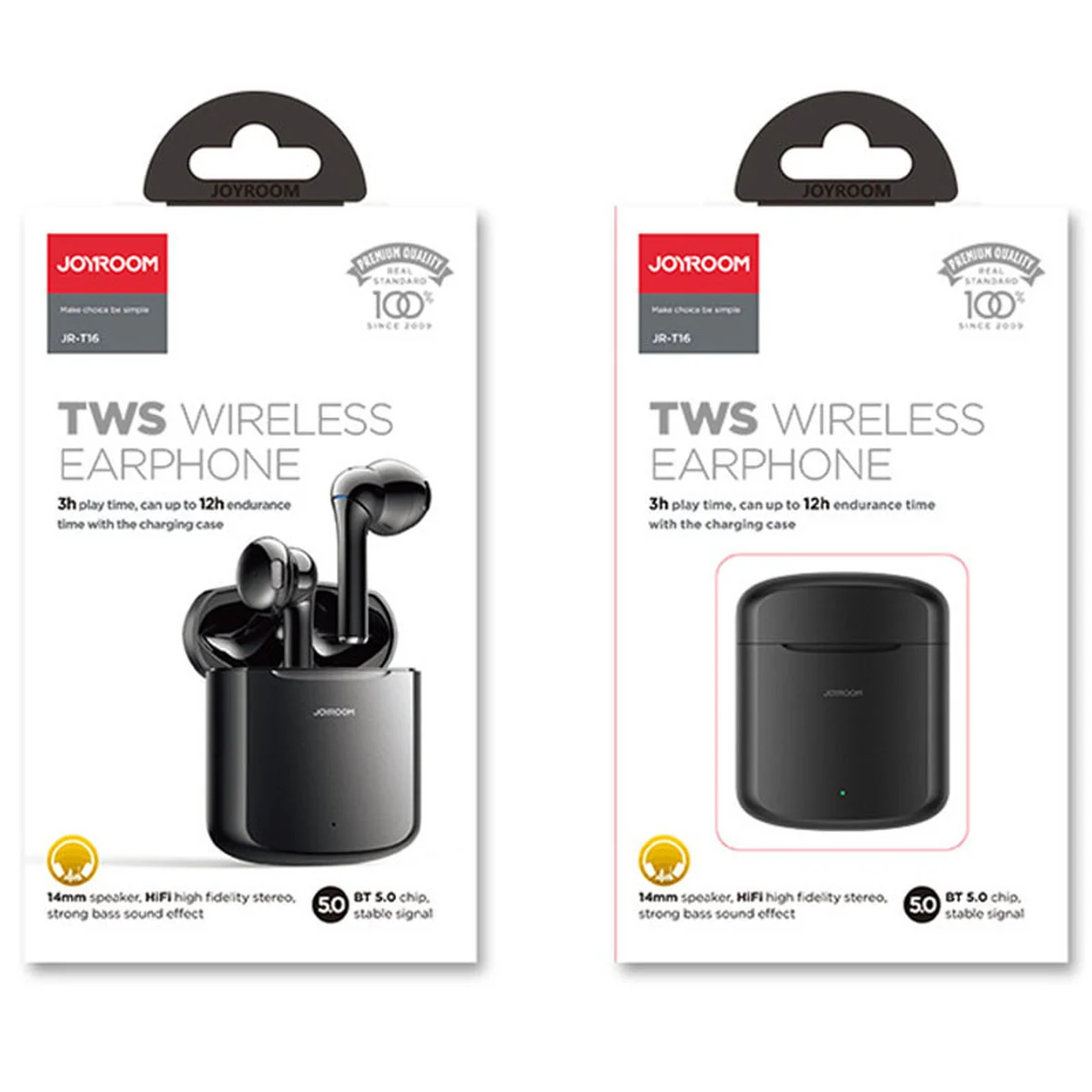 Беспроводные TWS наушники Joyroom JR-T16 Черный