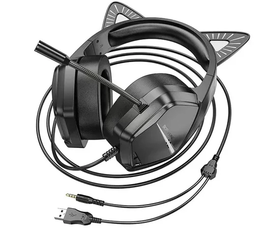 Накладные наушники BOROFONE BO106 Cute cat Phantom Cat