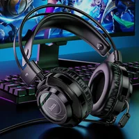 Накладные наушники Hoco W110 Resource (USB+3.5mm/2m) Black