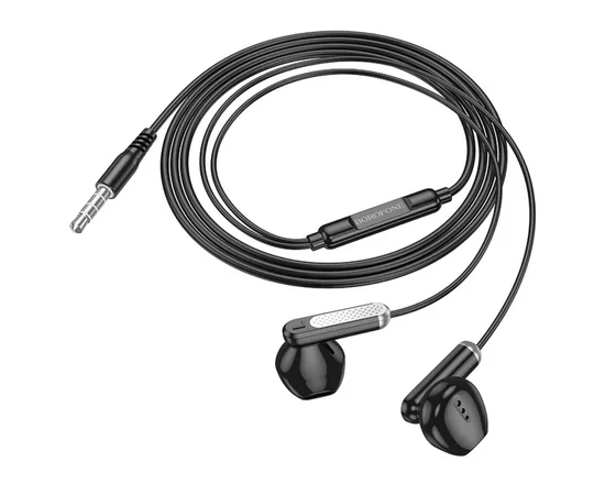 Наушники Borofone BM89 Surpass universal (3.5mm/1.2m) Black