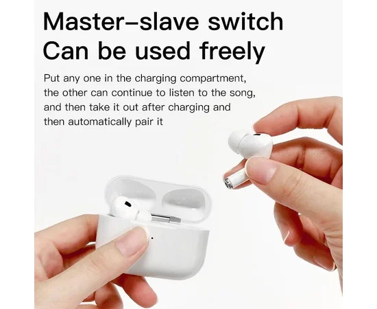 Беспроводные наушники Air Pro 1/1 Белый