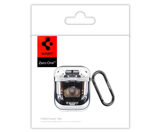 Футляр SGP Exquisite для наушников Airpods 1/2 Clear