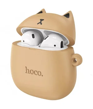 Bluetooth навушники Hoco EW45 TWS Caramel Cat