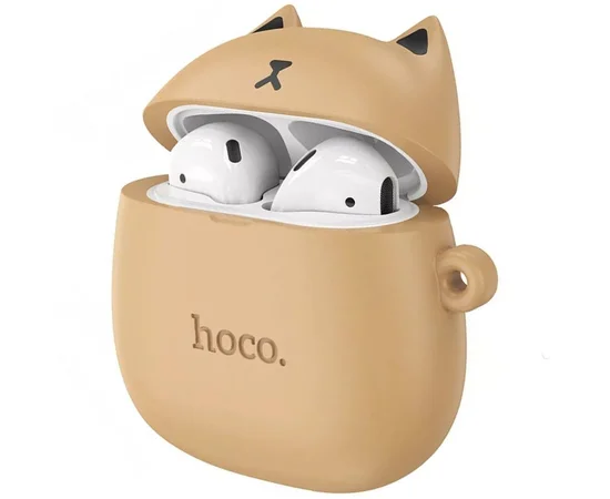 Bluetooth навушники Hoco EW45 TWS Caramel Cat
