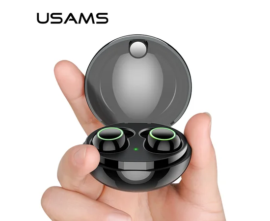 Беспроводные Bluetooth наушники USAMS-LI (сенсорная кнопка) Черный