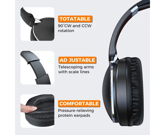 Беспроводные наушники Joyroom JR-HL2 Черный