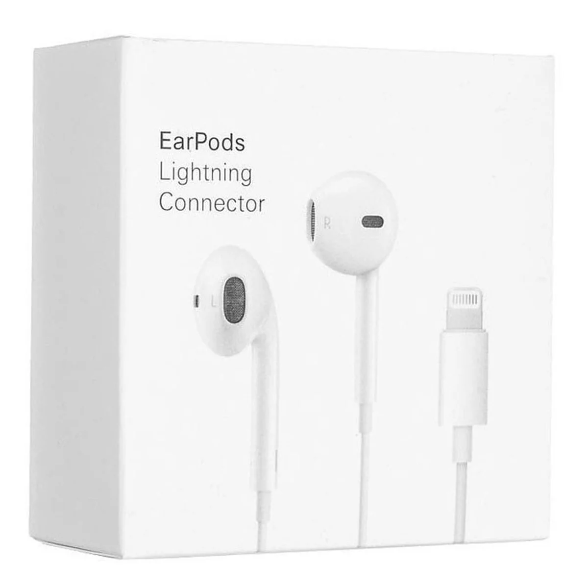 Наушники EarPods with Mic Lightning MMTN2ZM/A (AAA) Белый