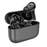 Бездротові навушники TWS Hoco EW47 Plus (carbon fiber pattern version) Black