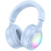 Накладные беспроводные наушники Hoco W48 Focus Blue
