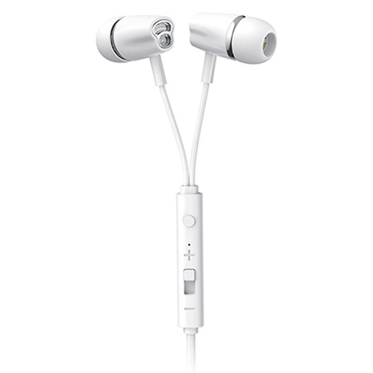 Проводные наушники Joyroom JR-EL114 с микрофоном Белый