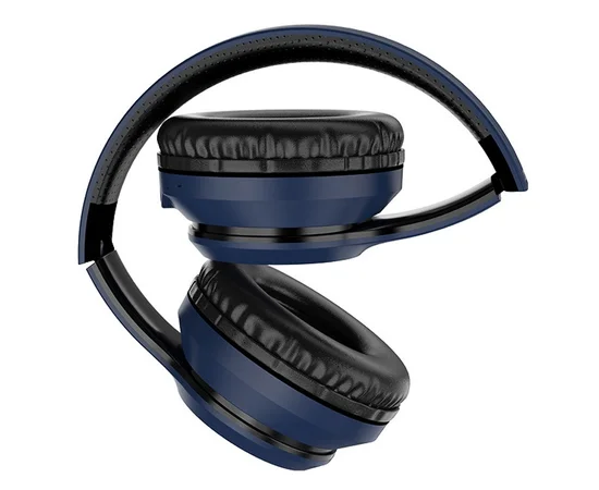 Bluetooth навушники Hoco W28 Синій