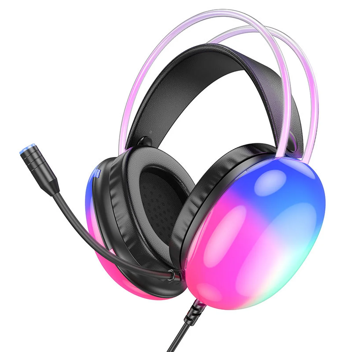 Накладные наушники Hoco W109 Rich gaming Black