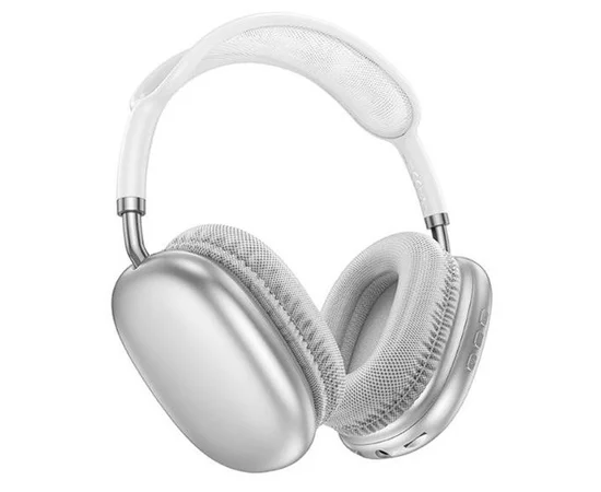 Накладные беспроводные наушники BOROFONE BO22 Plus Elegant Silver