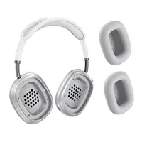 Накладні бездротові навушники Hoco W65 Happy Silver