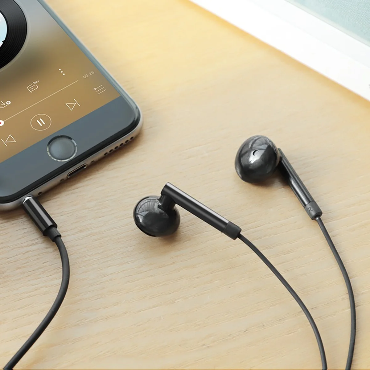 Стерео Наушники Hoco M53 Exquisite Sound With Microphone Черный
