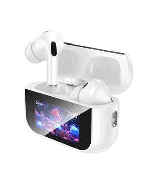 Беспроводные TWS наушники Hoco EW79 Bright with Touch Screen ANC White
