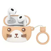 Bluetooth наушники Hoco EW46 TWS Khaki Cat