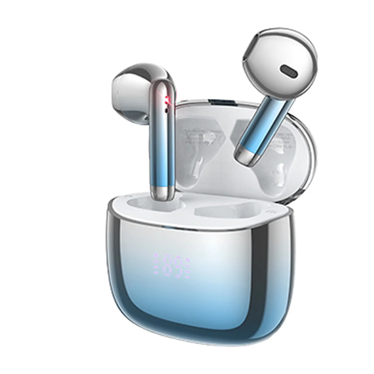 Беспроводные TWS наушники Hoco EW62 Glitter Blue glaze