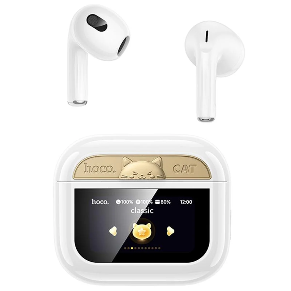 Беспроводные TWS наушники Hoco EW87 Gata White