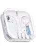 Гарнитура EarX для Apple iPhone с регулировкой громкости, разъём Lightning, (box) Белый