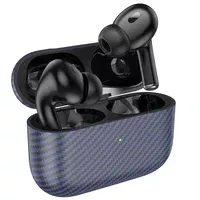 Беспроводные TWS наушники Hoco EW47 Plus (carbon fiber pattern version) Blue