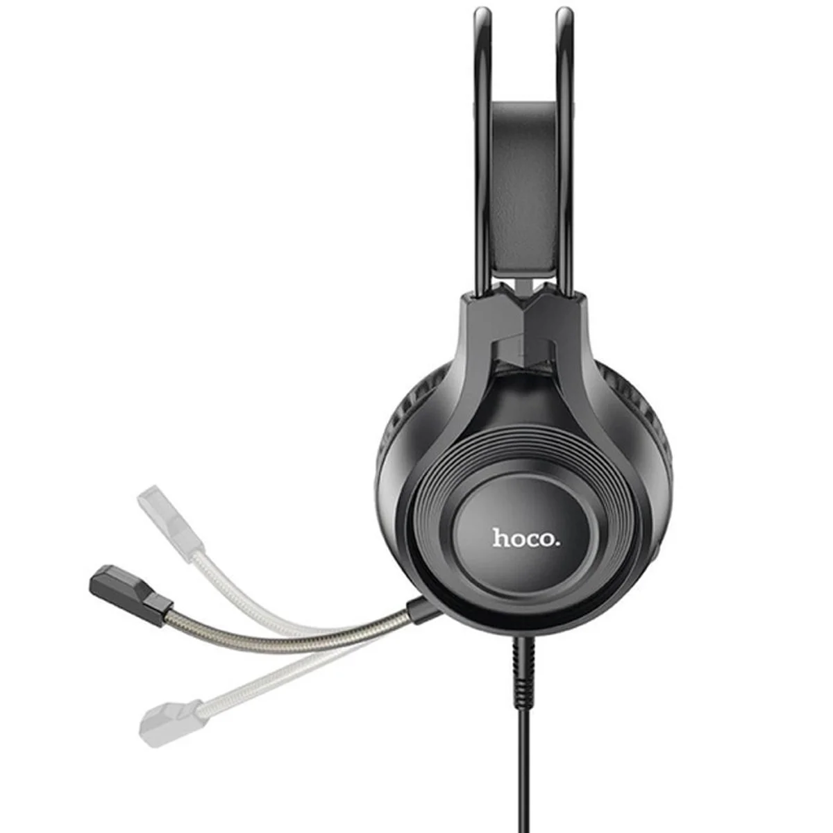 Накладные наушники Hoco W106 Tiger (3.5mm+3.5mm/1.8m) Black