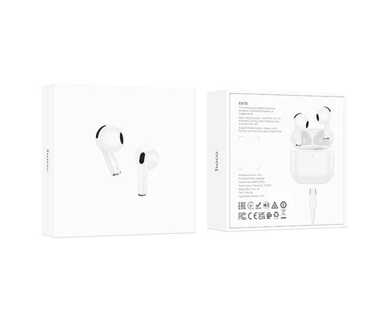 Беспроводные TWS наушники Hoco EW78 White