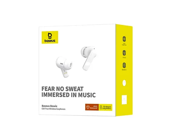 Беспроводные TWS наушники Baseus Bowie E20 (A00069700) Stellar White
