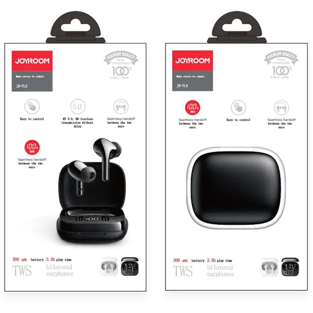 Беспроводные TWS наушники Joyroom JR-TL6 Черный