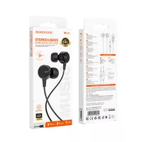 Навушники Borofone BM94 Sonar universal (Type-C/1.2m) Black