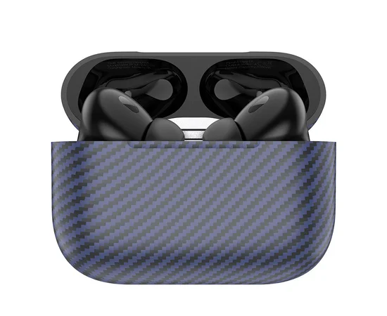 Бездротові навушники TWS Hoco EW47 Plus (carbon fiber pattern version) Blue