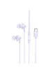 Стерео Навушники Hoco M113 Landy universal (Type-C/1.2m) Purple