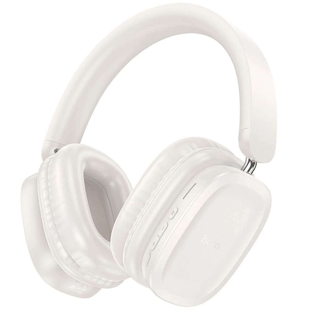 Накладные беспроводные наушники Hoco W51 Delightful Milky White