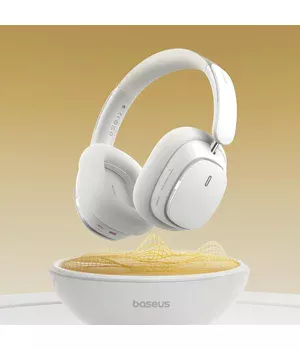 Накладные беспроводные наушники Baseus Bowie H1 Pro Noise-Cancellation (A00050601) Moon White