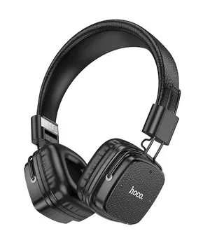 Накладные беспроводные наушники Hoco W56 Earl Black