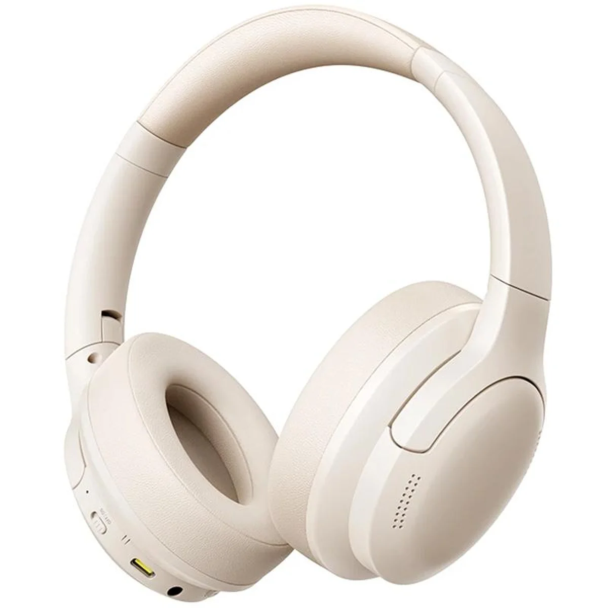 Накладные беспроводные наушники Baseus Bass BH1 Lite AI ENC (A0203C) Starlight Off-White