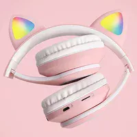 Bluetooth навушники Tucci CT930 Рожевий