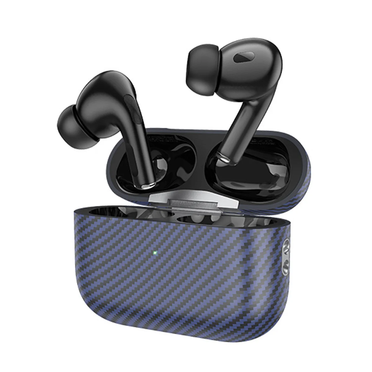 Беспроводные TWS наушники Hoco EW47 Plus (carbon fiber pattern version) Blue