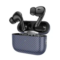 Беспроводные TWS наушники Hoco EW47 Plus (carbon fiber pattern version) Blue