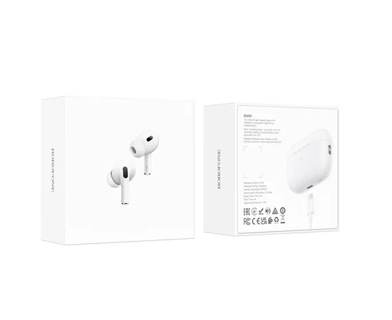 Беспроводные TWS наушники BOROFONE BW82 White