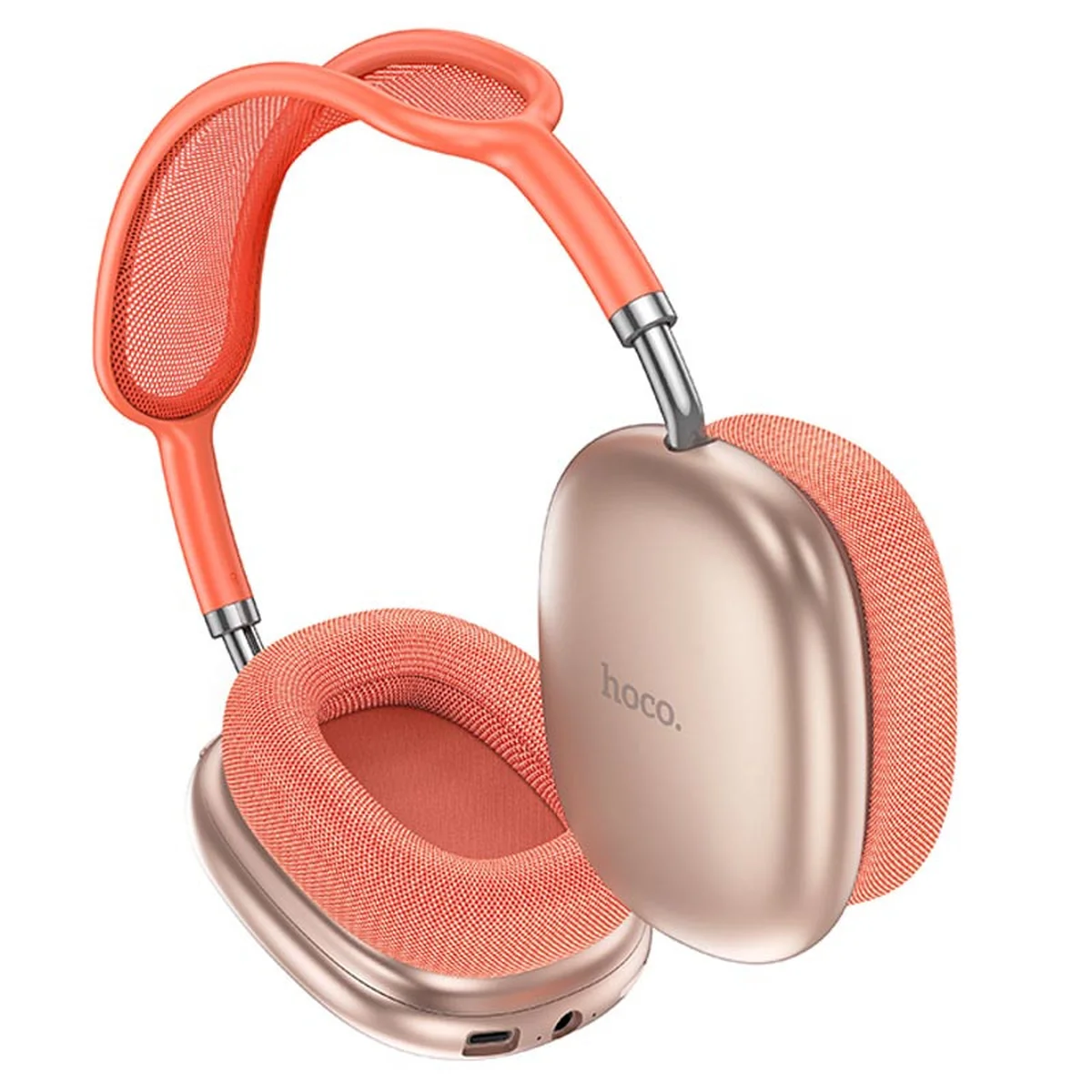 Накладные беспроводные наушники Hoco W55 Pleasing Pink